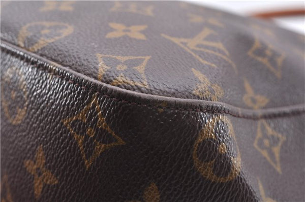 Authentic Louis Vuitton Monogram Looping GM Shoulder Bag M51145 LV 9327E