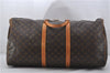 Authentic Louis Vuitton Monogram Keepall Bandouliere 60 M41412 Boston Bag 9328E