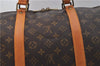 Authentic Louis Vuitton Monogram Keepall Bandouliere 60 M41412 Boston Bag 9328E