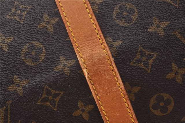 Authentic Louis Vuitton Monogram Keepall Bandouliere 60 M41412 Boston Bag 9328E