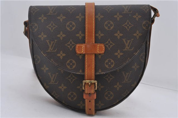 Auth Louis Vuitton Monogram Chantilly GM Shoulder Cross Body Bag M51232 LV 9329D