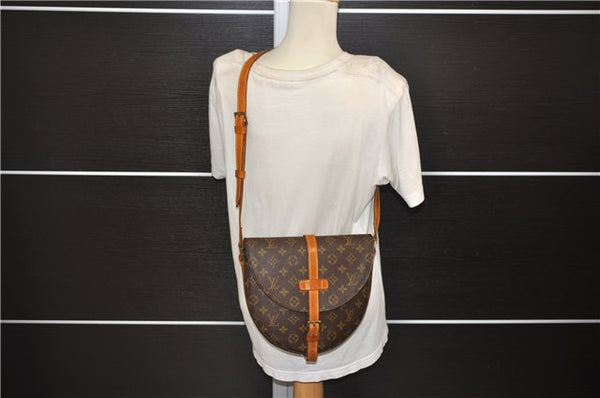 Auth Louis Vuitton Monogram Chantilly GM Shoulder Cross Body Bag M51232 LV 9329D