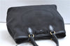 Authentic PRADA Canvas Leather 2Way Shoulder Hand Bag Black 9329E