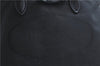 Authentic PRADA Canvas Leather 2Way Shoulder Hand Bag Black 9329E