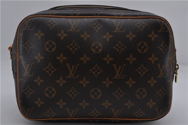 Auth Louis Vuitton Monogram Reporter PM Shoulder Cross Body Bag M45254 LV 9330D