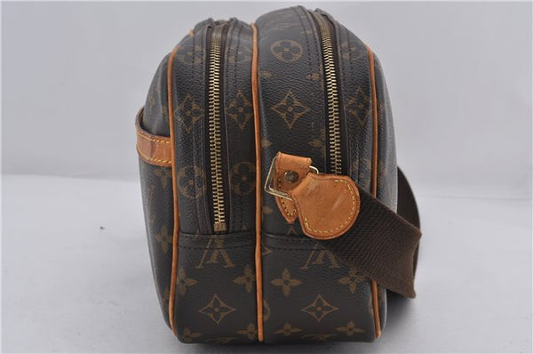 Auth Louis Vuitton Monogram Reporter PM Shoulder Cross Body Bag M45254 LV 9330D