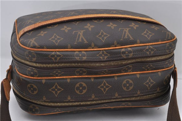 Auth Louis Vuitton Monogram Reporter PM Shoulder Cross Body Bag M45254 LV 9330D