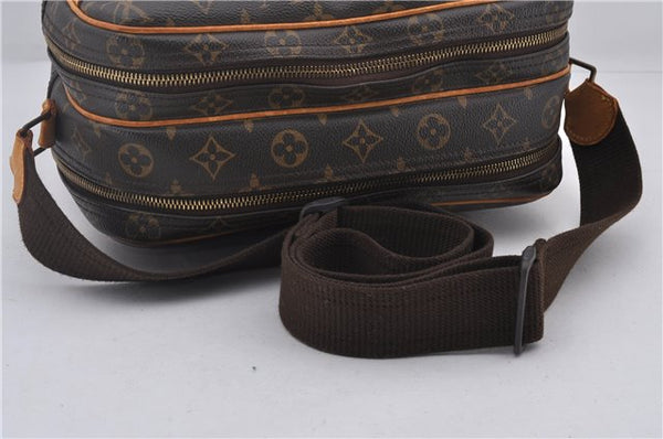 Auth Louis Vuitton Monogram Reporter PM Shoulder Cross Body Bag M45254 LV 9330D