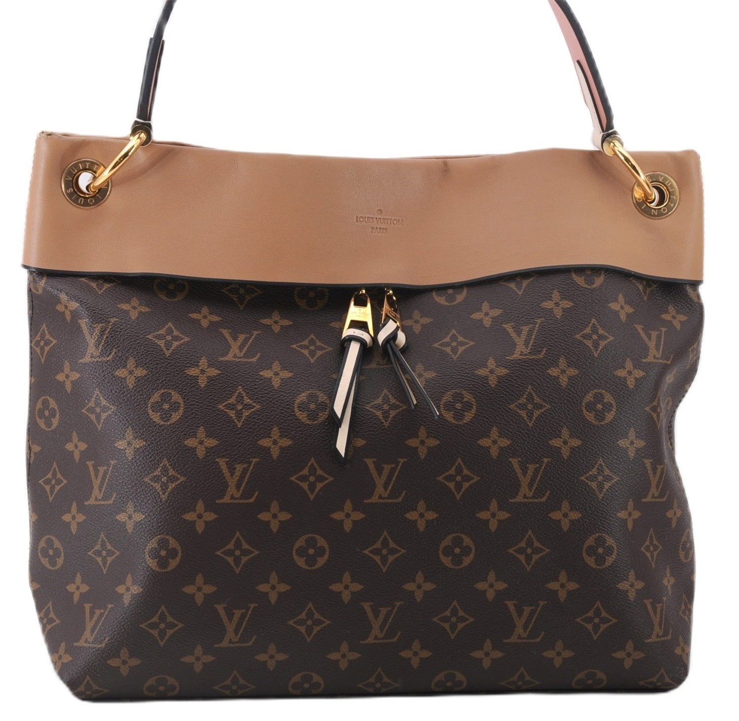 Authentic Louis Vuitton Monogram Tuileries Hobo Shoulder Bag M43536 LV 9330E