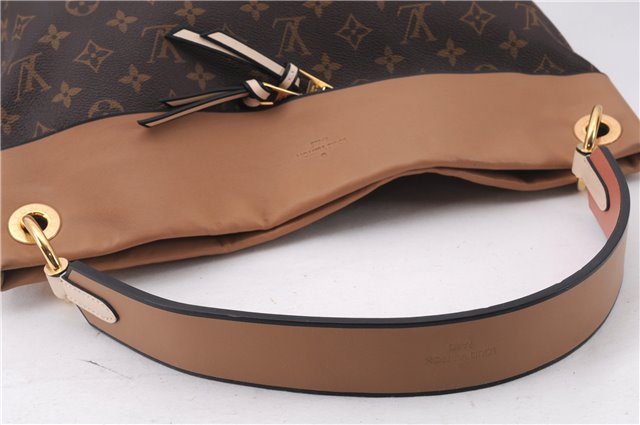Authentic Louis Vuitton Monogram Tuileries Hobo Shoulder Bag M43536 LV 9330E