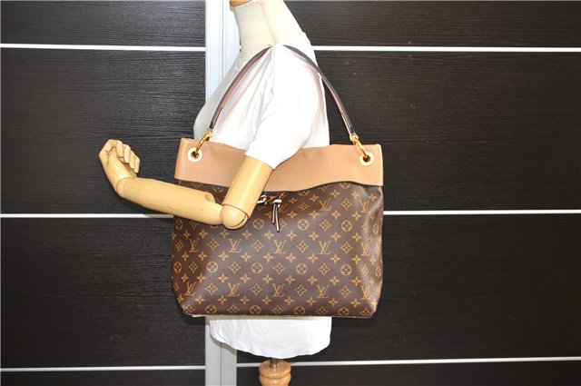 Authentic Louis Vuitton Monogram Tuileries Hobo Shoulder Bag M43536 LV 9330E