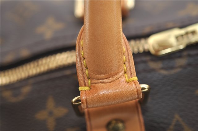 Authentic Louis Vuitton Monogram Keepall Bandouliere 55 M41414 Boston Bag 9331E