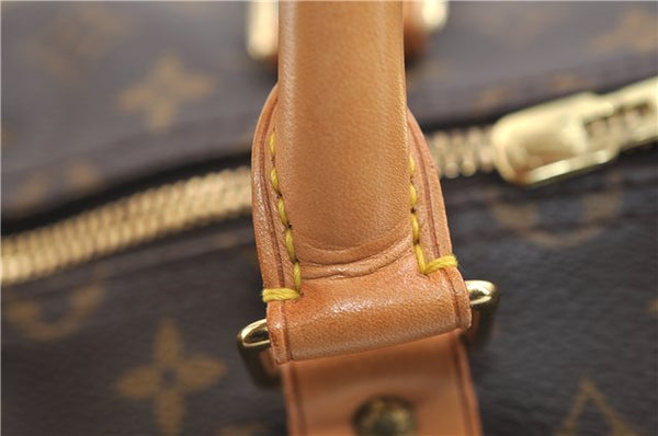 Authentic Louis Vuitton Monogram Keepall Bandouliere 55 M41414 Boston Bag 9331E