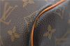 Authentic Louis Vuitton Monogram Keepall Bandouliere 55 M41414 Boston Bag 9331E