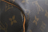 Authentic Louis Vuitton Monogram Keepall Bandouliere 55 M41414 Boston Bag 9331E