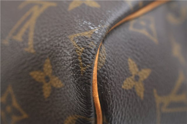 Authentic Louis Vuitton Monogram Keepall Bandouliere 55 M41414 Boston Bag 9331E
