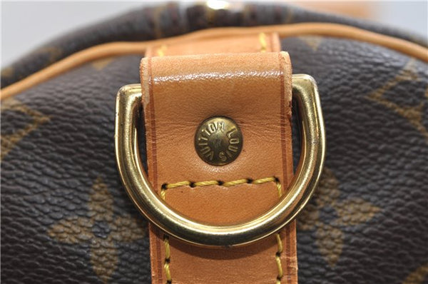 Authentic Louis Vuitton Monogram Keepall Bandouliere 55 M41414 Boston Bag 9331E
