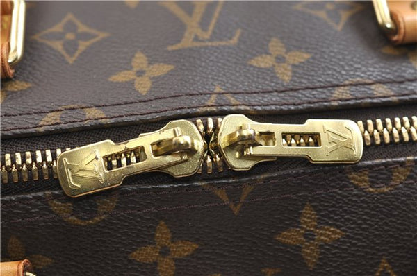 Authentic Louis Vuitton Monogram Keepall Bandouliere 55 M41414 Boston Bag 9331E
