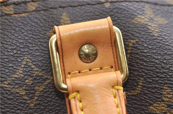 Authentic Louis Vuitton Monogram Keepall Bandouliere 55 M41414 Boston Bag 9331E