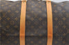 Authentic Louis Vuitton Monogram Keepall Bandouliere 55 M41414 Boston Bag 9331E