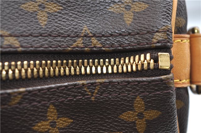 Authentic Louis Vuitton Monogram Keepall Bandouliere 55 M41414 Boston Bag 9331E