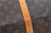Authentic Louis Vuitton Monogram Keepall Bandouliere 55 M41414 Boston Bag 9331E