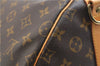 Authentic Louis Vuitton Monogram Keepall Bandouliere 55 M41414 Boston Bag 9331E