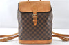 Authentic Louis Vuitton Damier Arlequin Backpack N99038 LV 9331F