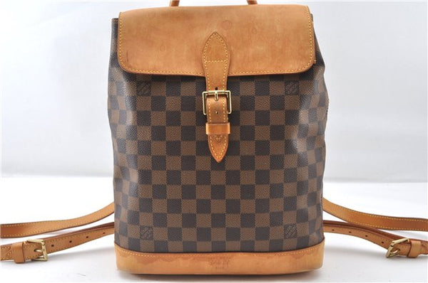 Authentic Louis Vuitton Damier Arlequin Backpack N99038 LV 9331F