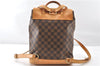 Authentic Louis Vuitton Damier Arlequin Backpack N99038 LV 9331F