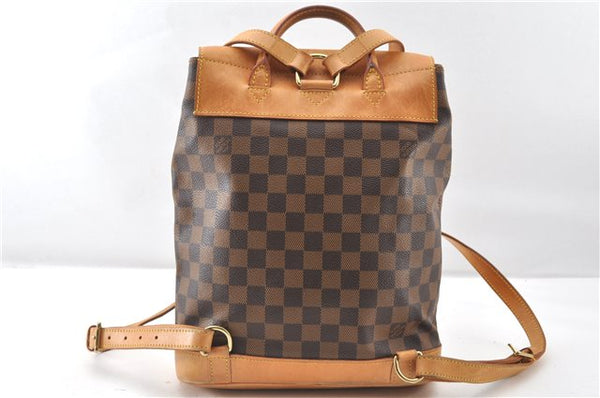 Authentic Louis Vuitton Damier Arlequin Backpack N99038 LV 9331F