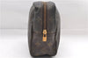 Auth Louis Vuitton Monogram Trousse Toilette 28 Clutch Hand Bag M47522 LV 9332D