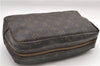 Auth Louis Vuitton Monogram Trousse Toilette 28 Clutch Hand Bag M47522 LV 9332D