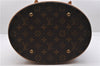 Authentic Louis Vuitton Monogram Bucket GM Shoulder Bag M42236 LV Junk 9336C