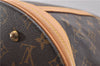 Authentic Louis Vuitton Monogram Bucket GM Shoulder Bag M42236 LV Junk 9336C