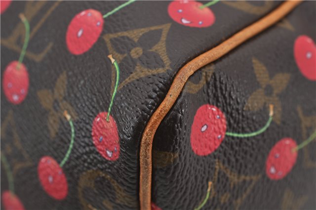 Authentic Louis Vuitton Monogram Cherry Speedy 25 Hand Bag M95009 LV 9336E