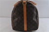 Auth Louis Vuitton Monogram Keepall Bandouliere 55 Boston Bag M41414 LV 9339C