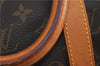 Auth Louis Vuitton Monogram Keepall Bandouliere 55 Boston Bag M41414 LV 9339C