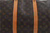 Auth Louis Vuitton Monogram Keepall Bandouliere 55 Boston Bag M41414 LV 9339C