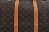 Auth Louis Vuitton Monogram Keepall Bandouliere 55 Boston Bag M41414 LV 9339C