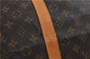 Auth Louis Vuitton Monogram Keepall Bandouliere 55 Boston Bag M41414 LV 9339C