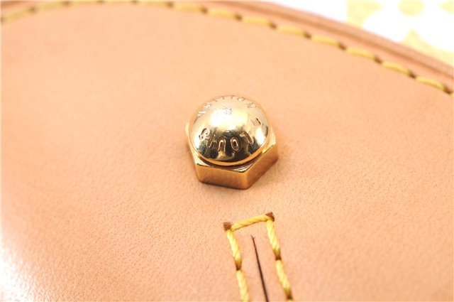 Authentic Louis Vuitton Monogram Multicolor Claudia Hand Bag M40193 White 9340E