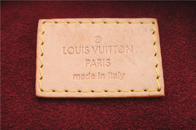 Authentic Louis Vuitton Monogram Multicolor Claudia Hand Bag M40193 White 9340E