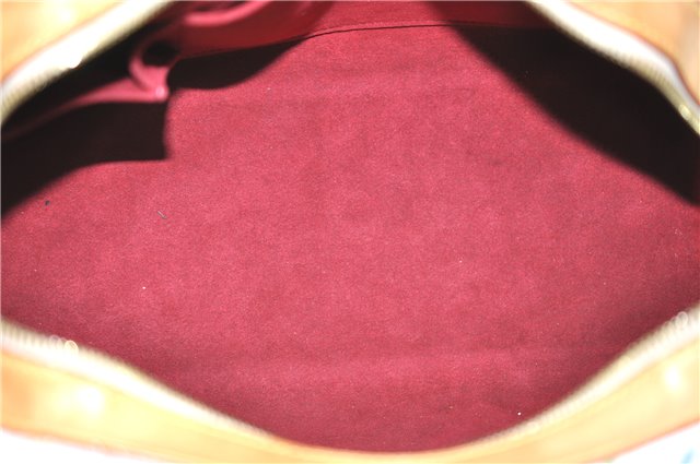 Authentic Louis Vuitton Monogram Multicolor Claudia Hand Bag M40193 White 9340E