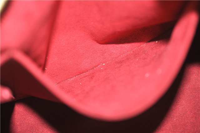 Authentic Louis Vuitton Monogram Multicolor Claudia Hand Bag M40193 White 9340E