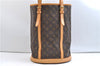 Authentic Louis Vuitton Monogram Bucket GM Shoulder Tote Bag M42236 LV 9342E