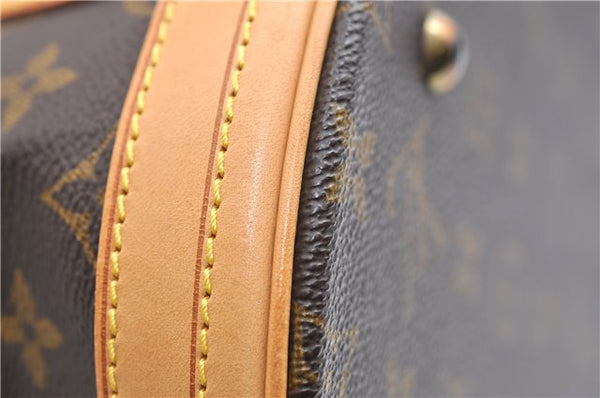 Authentic Louis Vuitton Monogram Bucket GM Shoulder Tote Bag M42236 LV 9342E