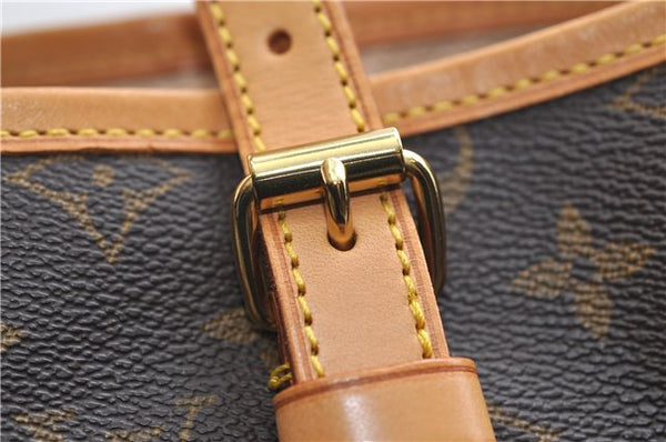 Authentic Louis Vuitton Monogram Bucket GM Shoulder Tote Bag M42236 LV 9342E