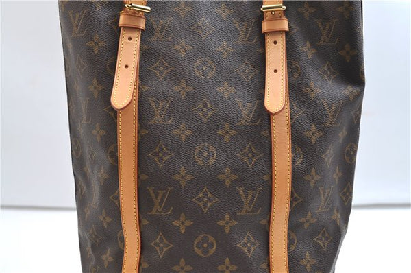 Authentic Louis Vuitton Monogram Bucket GM Shoulder Tote Bag M42236 LV 9342E