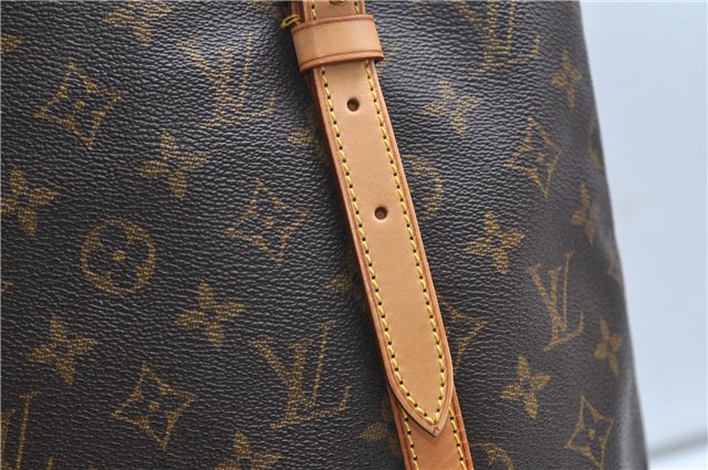 Authentic Louis Vuitton Monogram Bucket GM Shoulder Tote Bag M42236 LV 9342E